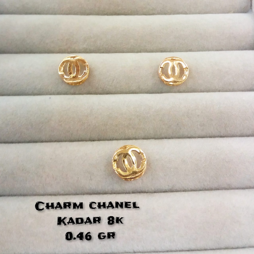 Charm gelang ringan kadar 375/8karat cocok untuk kado