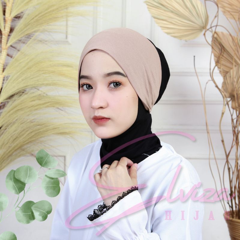 Elviza - Ciput Bandana Kaos/Dalaman Hijab Ciput Bandana Spandek Kaos