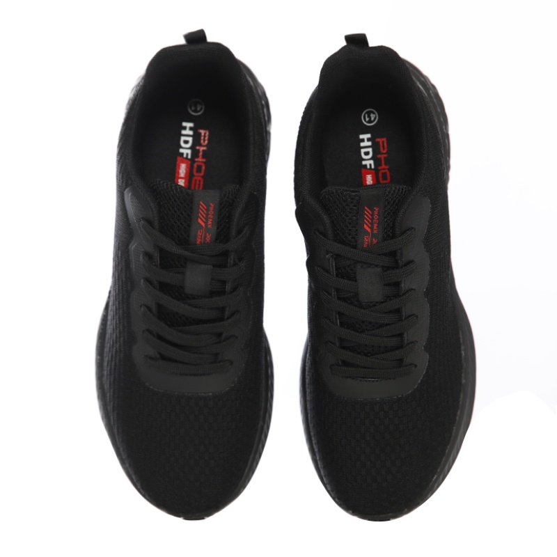 Phoenix Ryuu Sepatu Running Pria - All Black