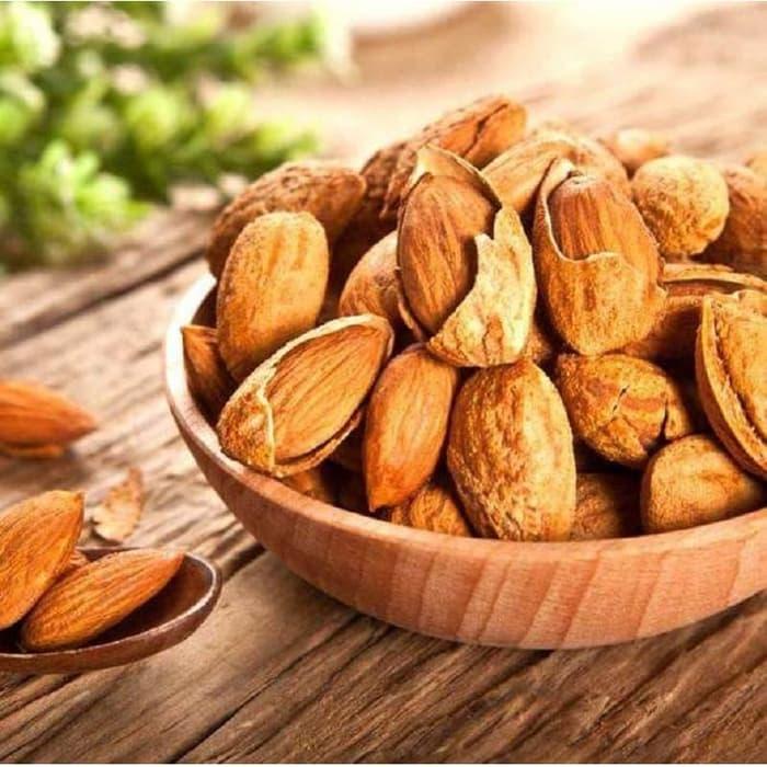 

500gram Almond Roasted ( Kacang Panggang ) USA California bakar