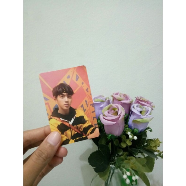 PC Photocard LY Her E Pizza Jin Kim Seokjin Official