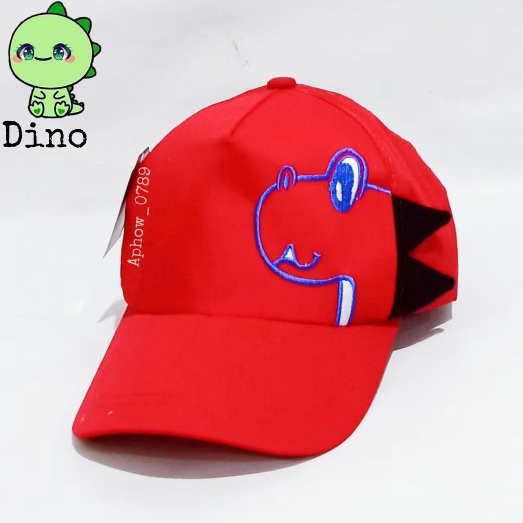 Topi Anak Bordir Dino / Topi Bassball Anak Bordir Dinosaurus / CIDOT_ID / CIO