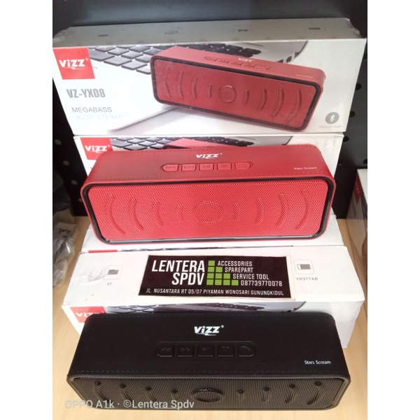Speaker Bluetooth VIZZ VZ-YX08 Wireless Megabass Stereo