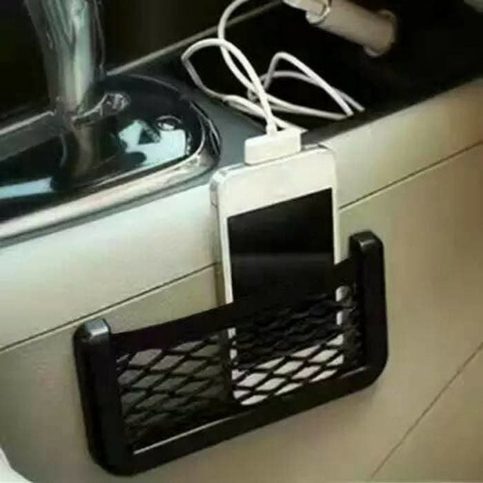 Kantong Jaring Mobil Small Car Set Net Organizer Tempat Smartphone