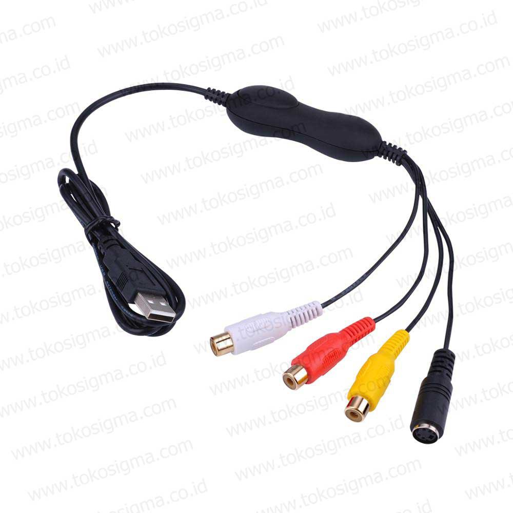 EZCAP 158 USB 2.0 VIDEO CAPTURE GRABBER AV RCA UVC SUPPORT ANDROID