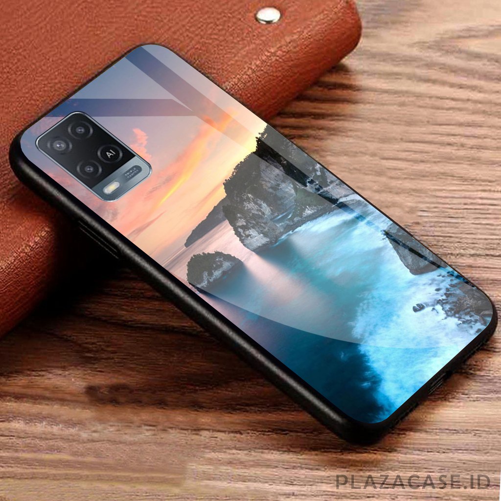 Softcase Glass [K93] for A54 A74 RENO 5F RENO 5 A37 A1K F7 F5 A92 F11 F11 PRO RENO 4 RENO 4F