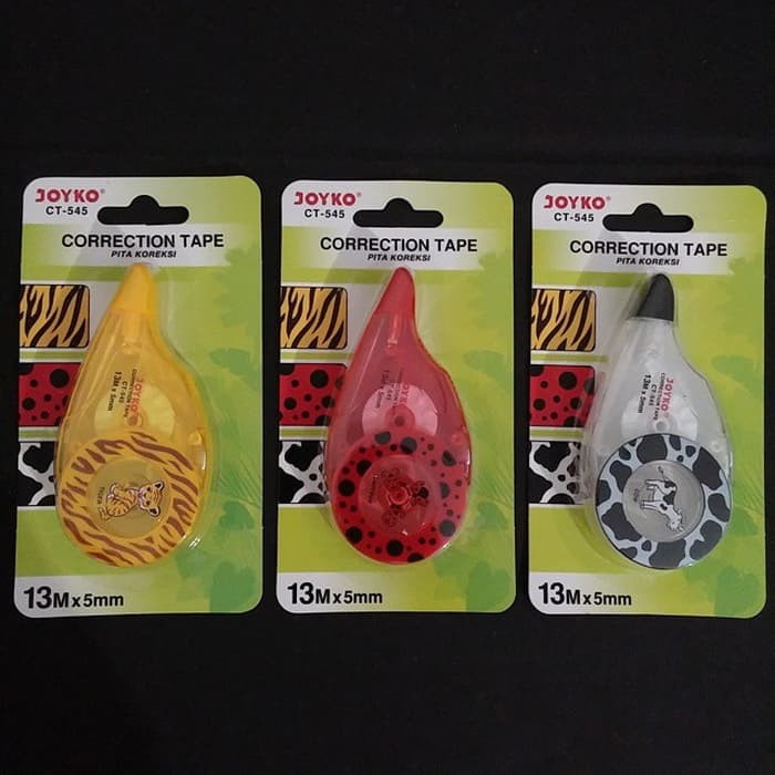

Refill Tipex Tombow - Correction Tape - Tipex Kenko Correction Tape Joyko Motif Animal 13 M Ct-545