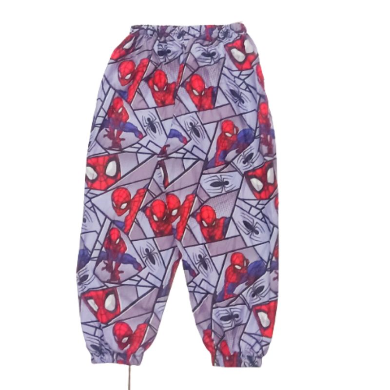 PILIH MOTIF JOGGER ANAK SPIDERMAN // jogger anak motif Spiderman