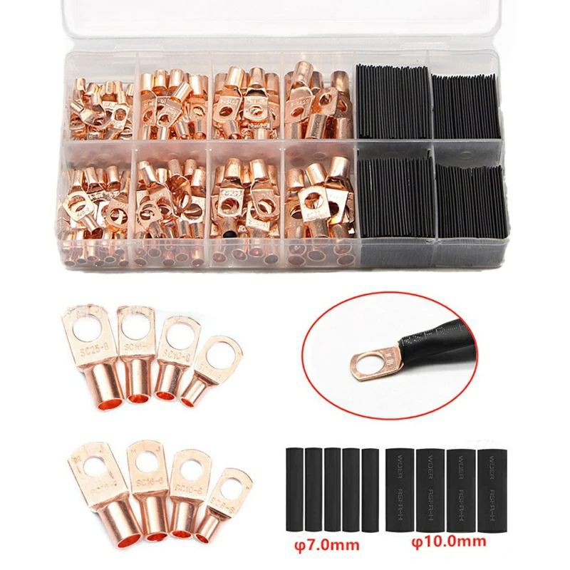 Set Kumplit 260pcs Skun Connector Kabel Kelistrikan Body Mobil Motor WHDZ 120