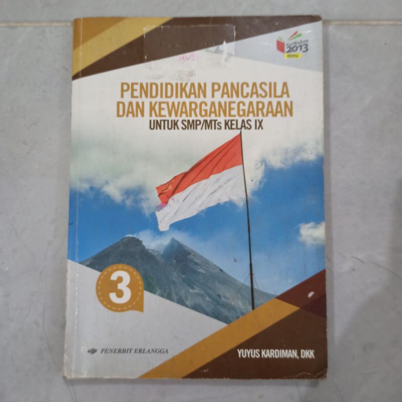 Buku Paket Erlangga PKN Kelas 9 SMP