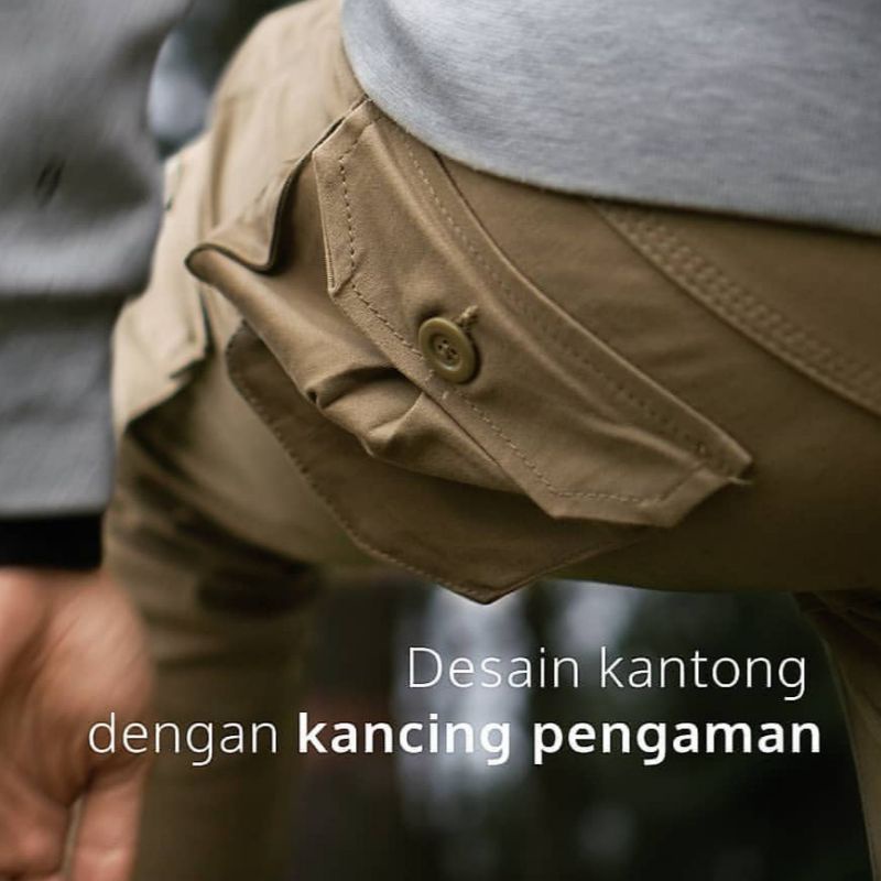 CELANA KARGO PENDEK PONGGOL