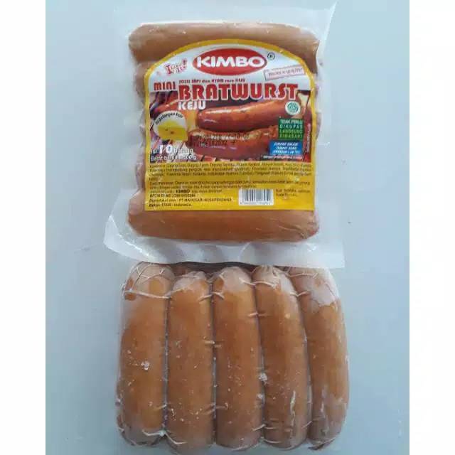 

kimbo mini bratwurst keju isi 10
