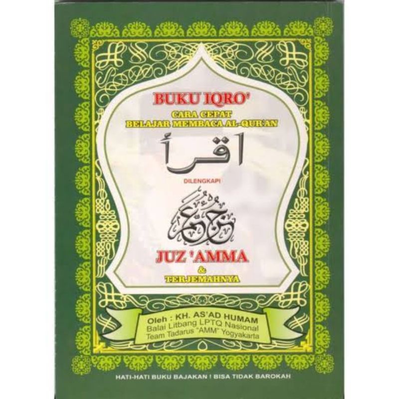 Buku Iqro Dan Juz Amma Terjemahan