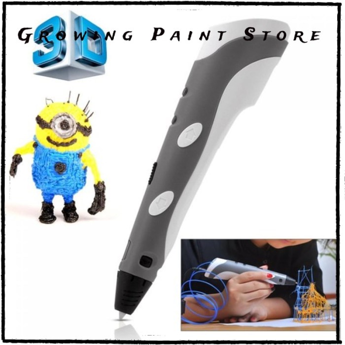 

Pendrawing- Diskon Stereoscopic Printing Pen For 3D Drawing For Kids Gambar -Drawing-Pen.