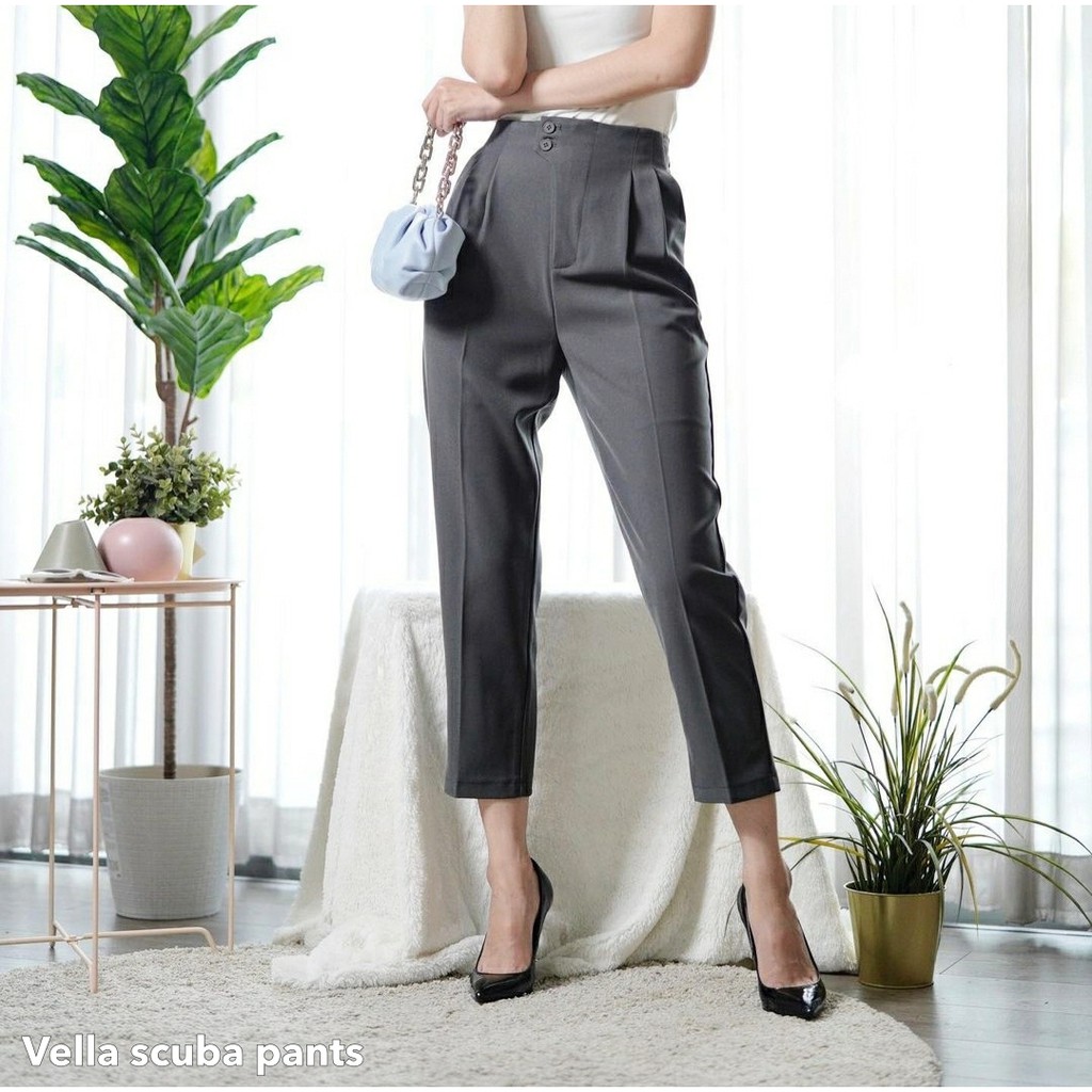 Vella scuba pants -Thejanclothes