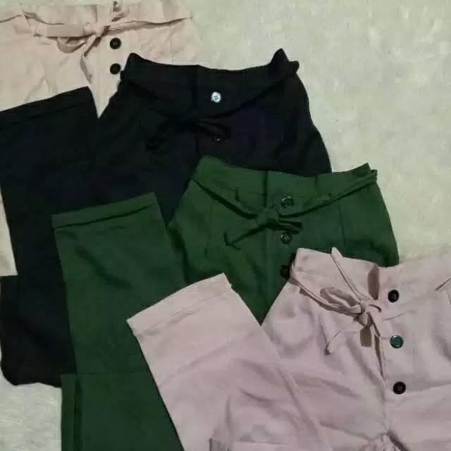 GB - BUTTON PANTS CELANA BAHAN