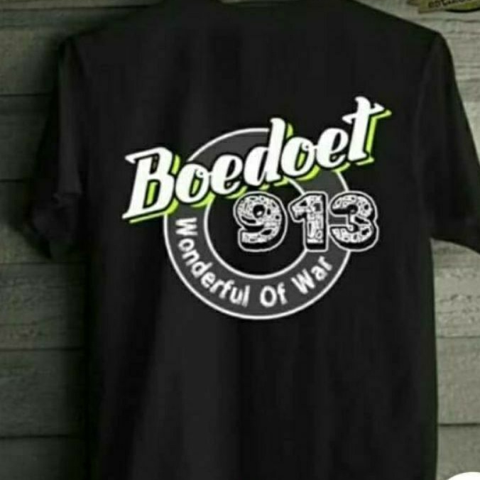 Atshirt baju kaos boedoet 913 wonderful of war
