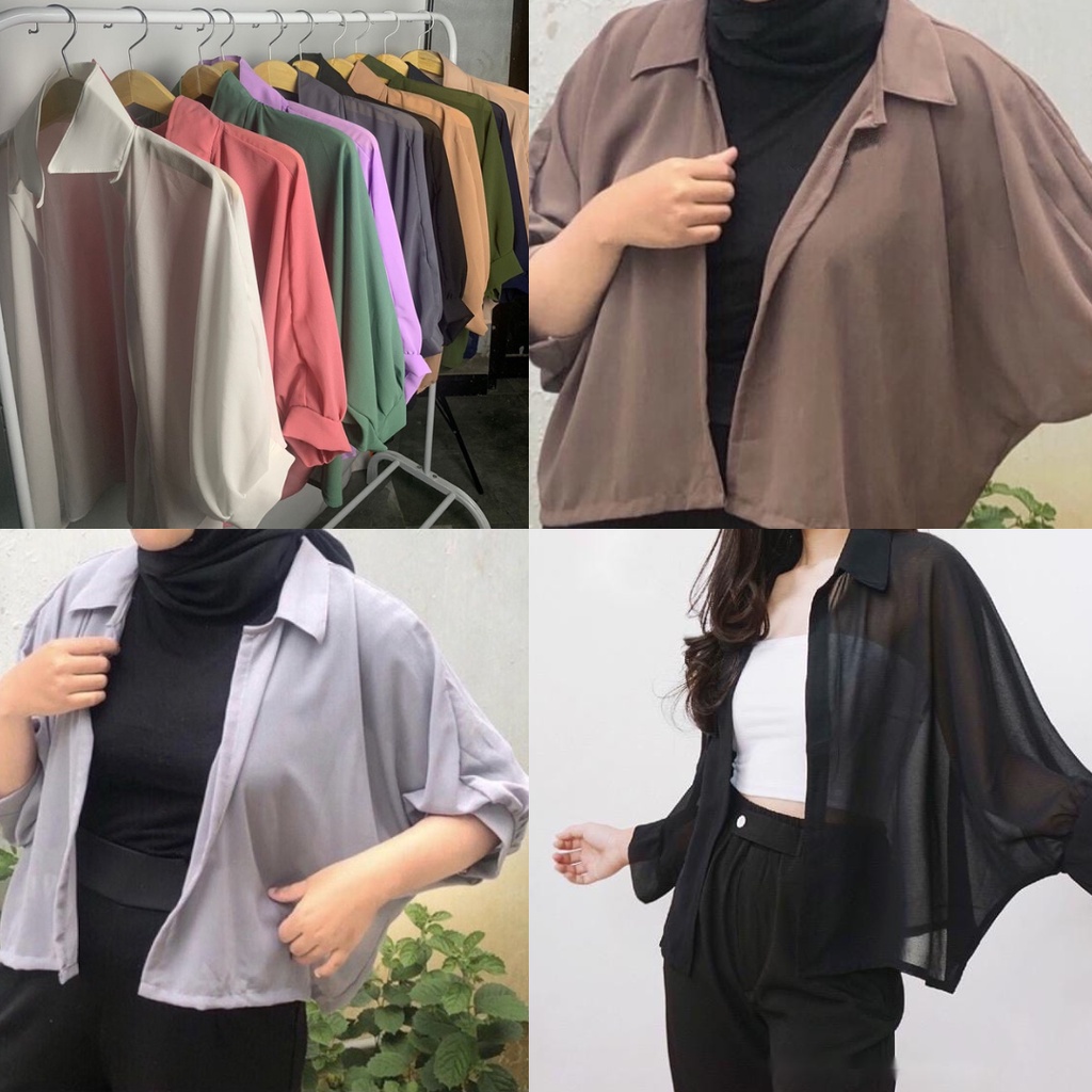 YOLLA BATWING CARDIGAN/BASIC OUETER CERUTY BATWING PREMIUM