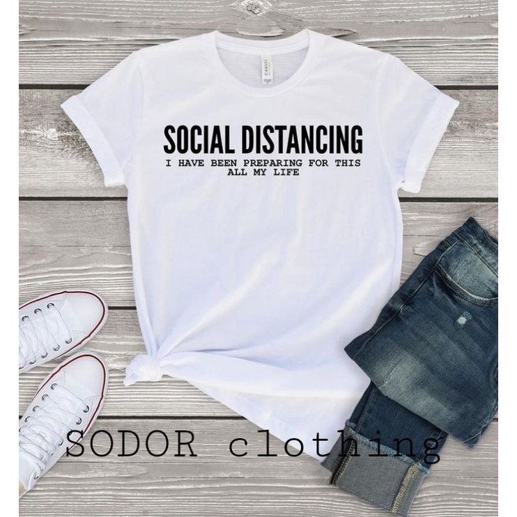 SODOR clothing-kaos distro SOCIAL DISTANCING keren