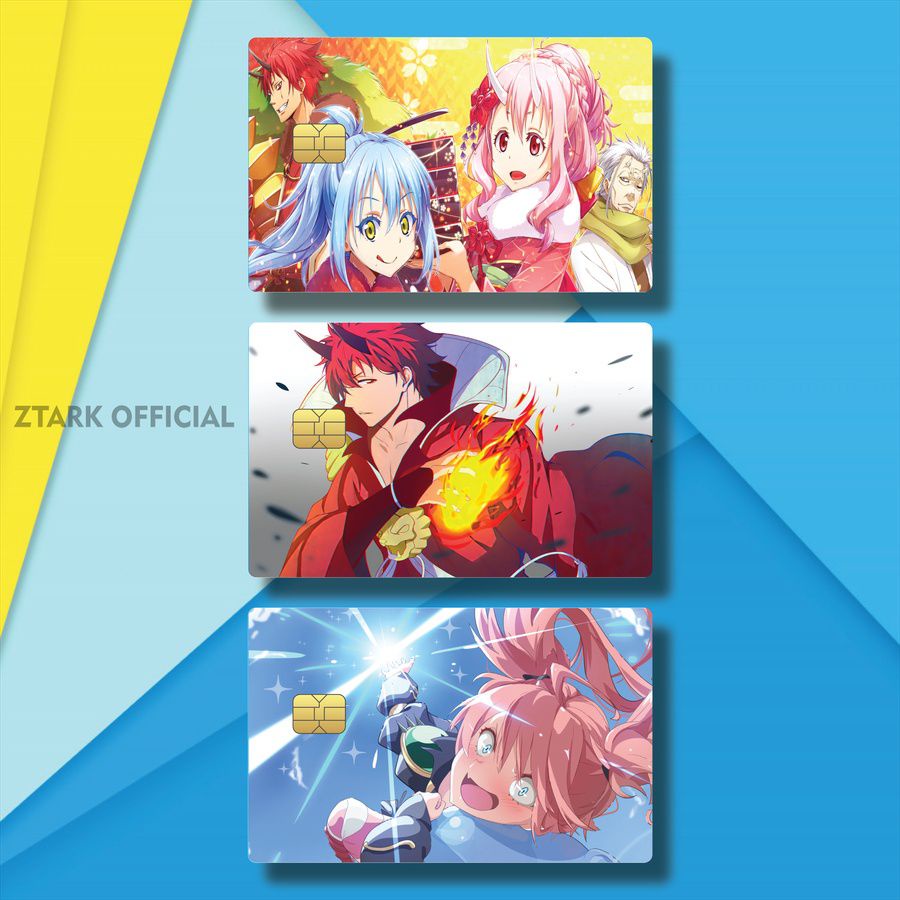 21-23 SKIN ATM ANIME GAMBAR TENSEI SHITARA SLIME JTG3X/XJ7AD/ COVER ATM AESTHETIC ANIME TENSEI SHITA