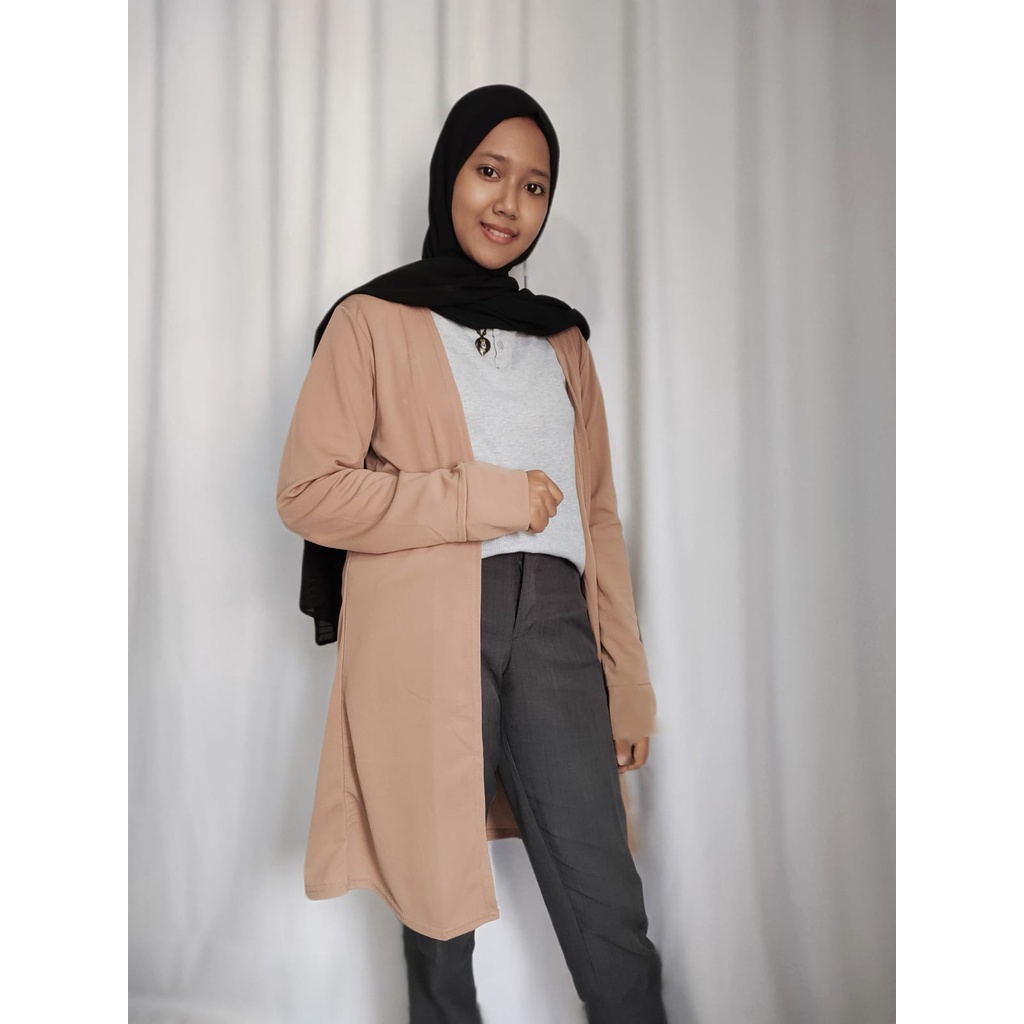 FARRA LONG CARDI / CARDIGAN WANITA/Outer O.6001  long cardi