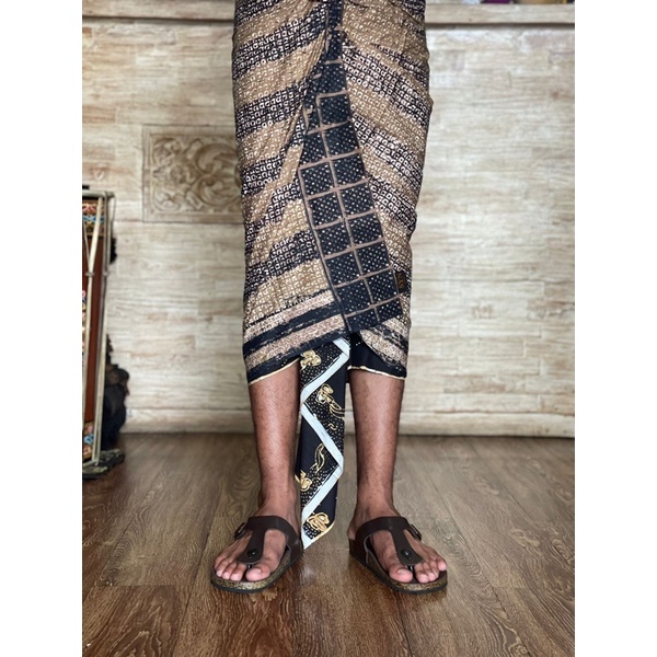 saput batik print (indigo kw)