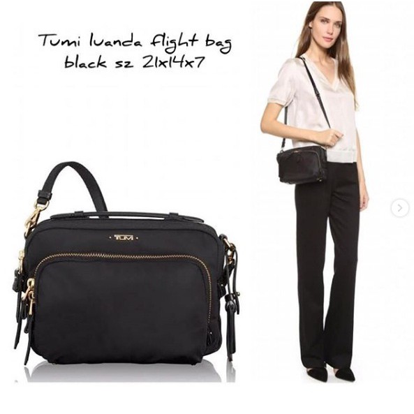 tumi luanda crossbody bag