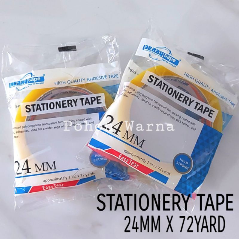

Isolasi 24mm x 72yard yellow Berry / Stationary