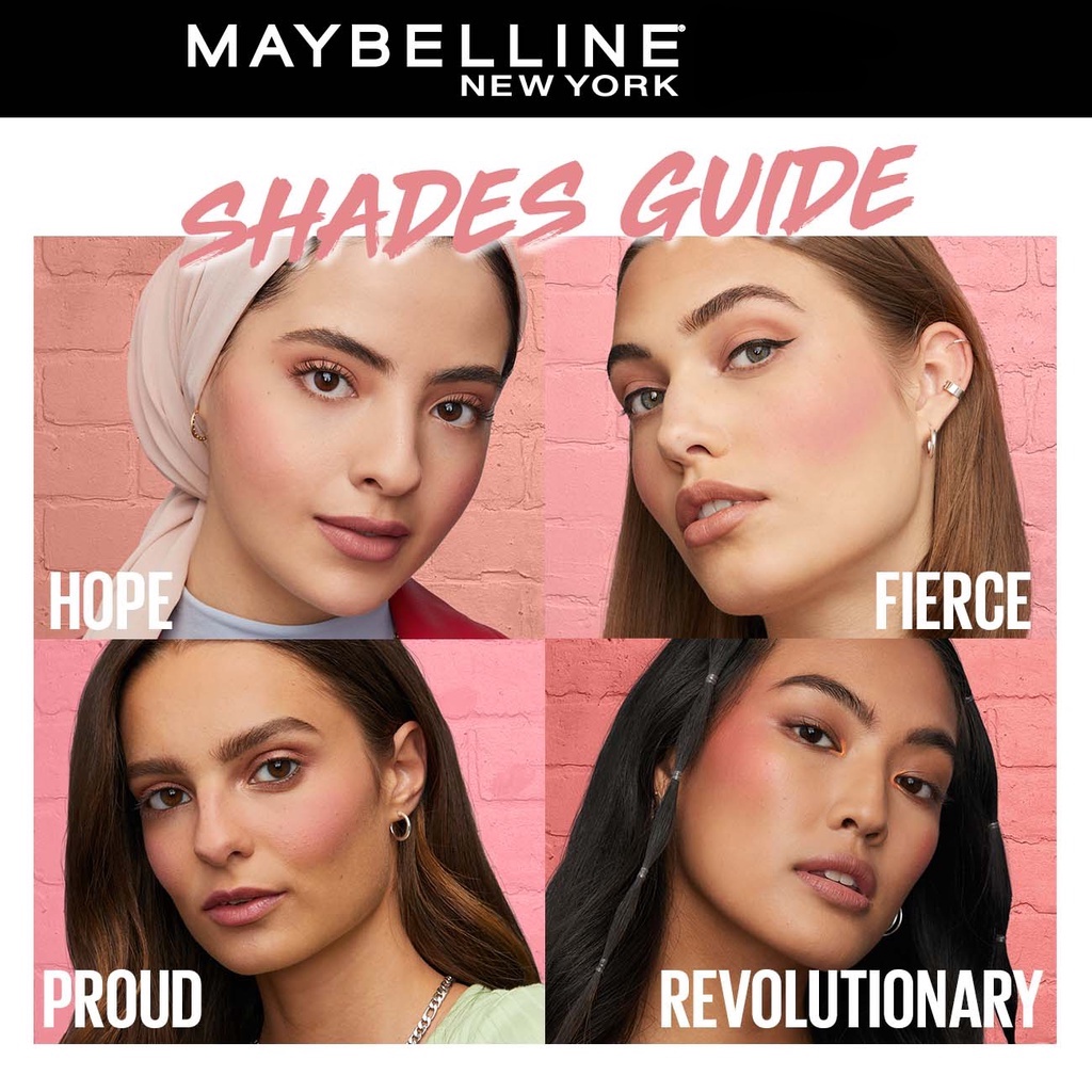 ★ BB ★  Maybelline Fit Me Blush Make Up - Maybelline Fit Me Mono Blush (Blush Untuk Wajah Lebih Cerah Dan Tahan Lama)