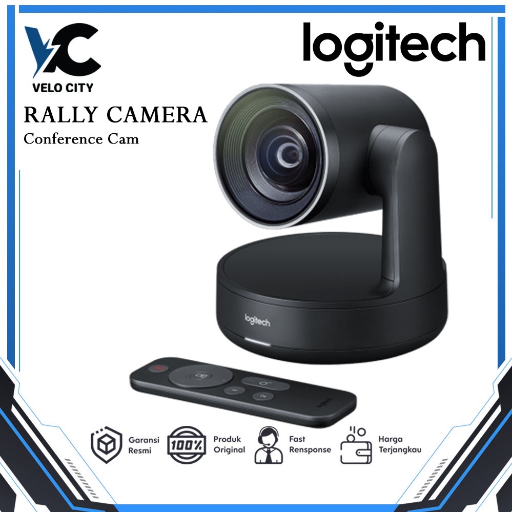 Logitech Rally Camera Ultra HD PTZ Camera Garansi Resmi 2 Tahun