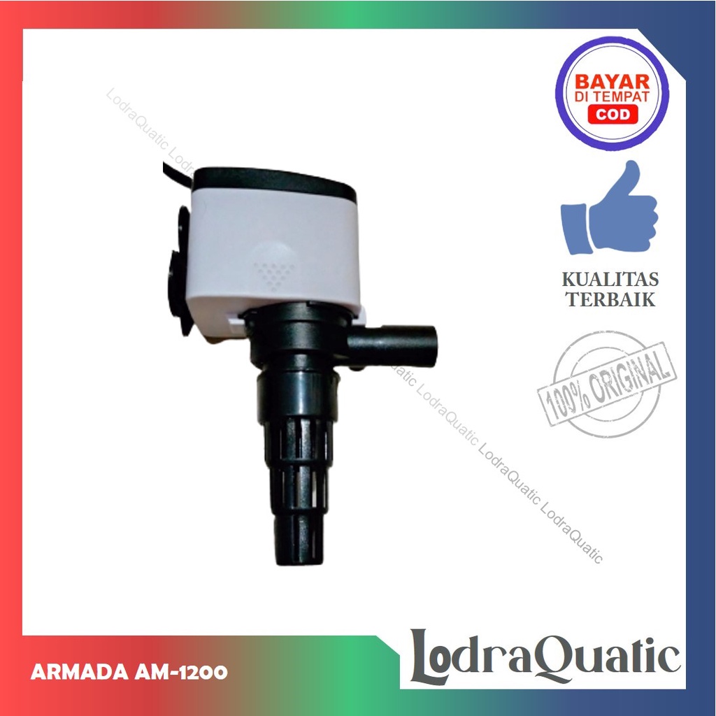 POMPA CELUP AQUARIUM ARMADA 1200 A POWERHEAD MESIN FILTER AQUARIUM POMPA AQUARIUM MINI POMPA AQUARIUM 1200 POMPA CELUP AQUARIUM POWER HEAD AQUARIUM FILTER AQUARIUM FILTER AQUASCAPE POMPA AIR 1200WATER PUMP POMPA AIR AQUARIUM ARMADA