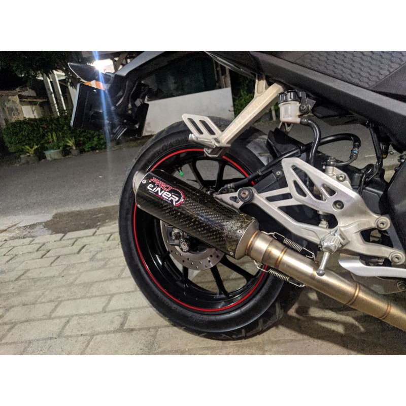 Silencer Knalpot Proliner Long Carbon Ori Bekas
