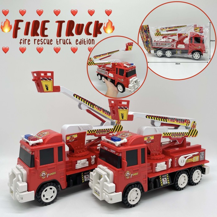 Toko Mainan ALFA Truck Pemadam Fire Truck GBK-3014FR