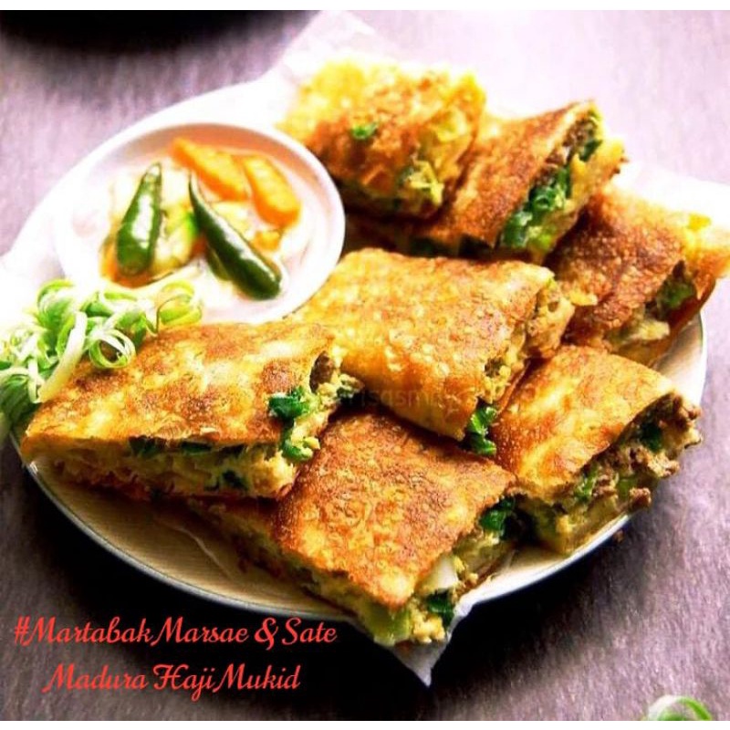 

Martabak Telor Ayam / Bebek (Daging Sapi)