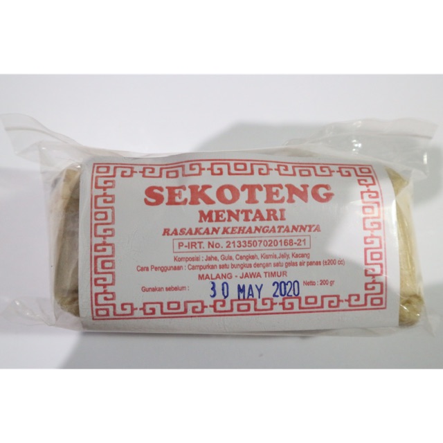 

Sekoteng Serbuk (sudah dengan gula)