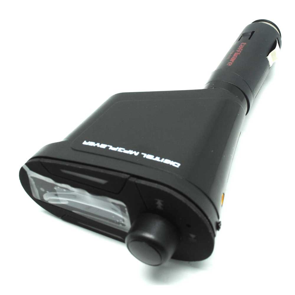 Taffware Car Kit MP3 Player FM Transmitter + USB SD Card Slot - FM-618 - Black