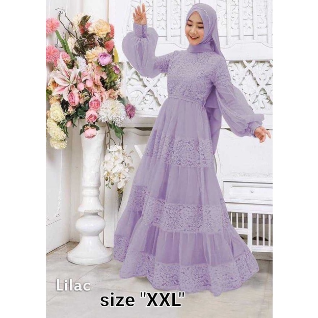 TQ - MAXI HASANAH / MAXI DRESS WANITA TERBARU / FASHION WANITA