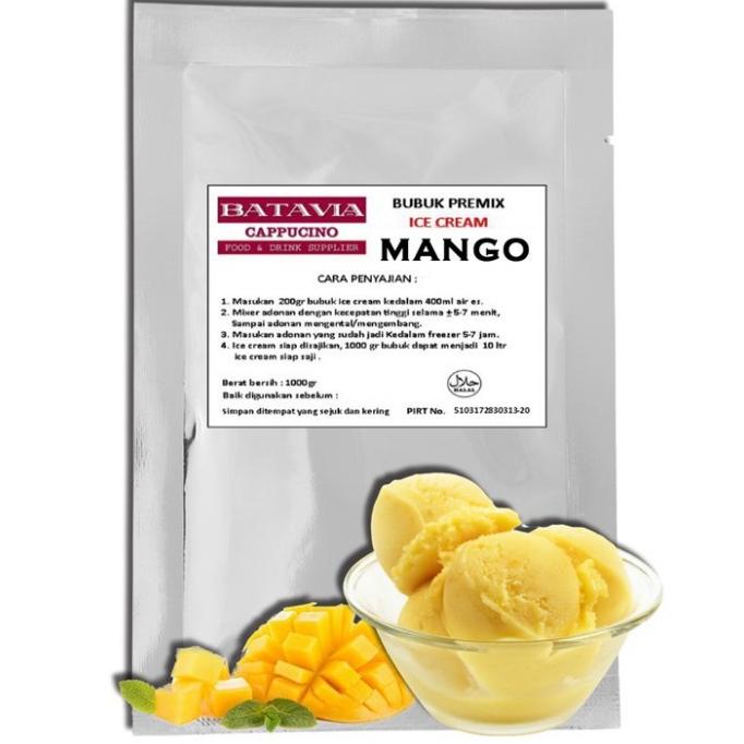 

&<&<&<&] BUBUK ES KRIM / BUBUK ES KRIM RASA MANGO 1KG / BUBUK ICE CREAM MURAH
