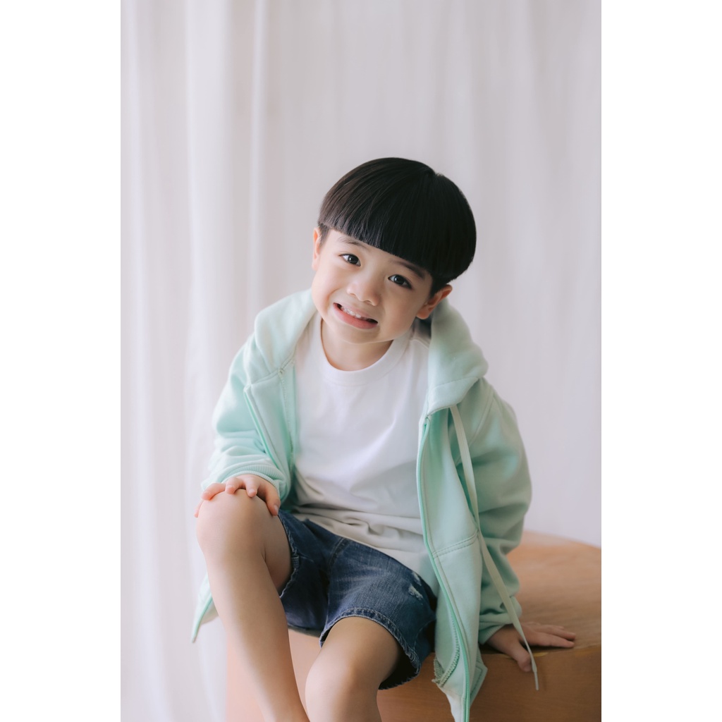 HOODIE GOODIE Kids Zipper Mint