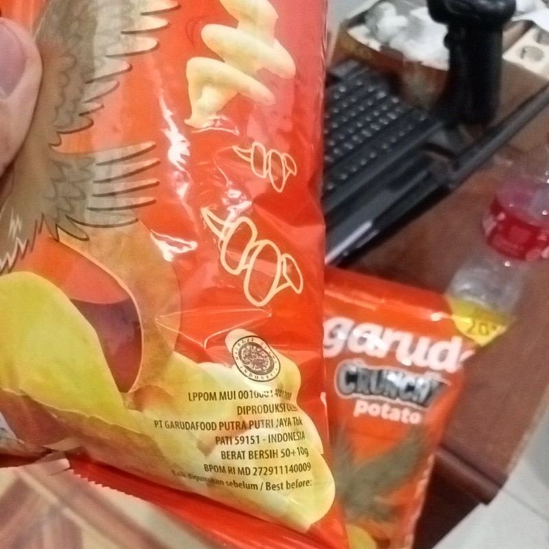 Garuda Crunchy Potato Extra 20% (50+10)gr