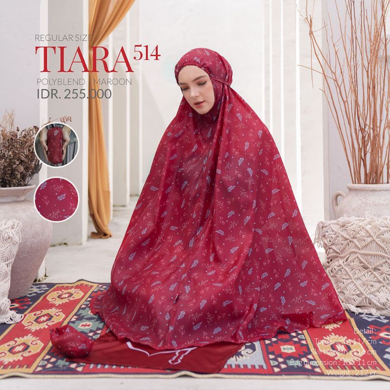 MUKENA TATUIS TIARA 514 SERIES TREVEL RINGAN POLYBLEND