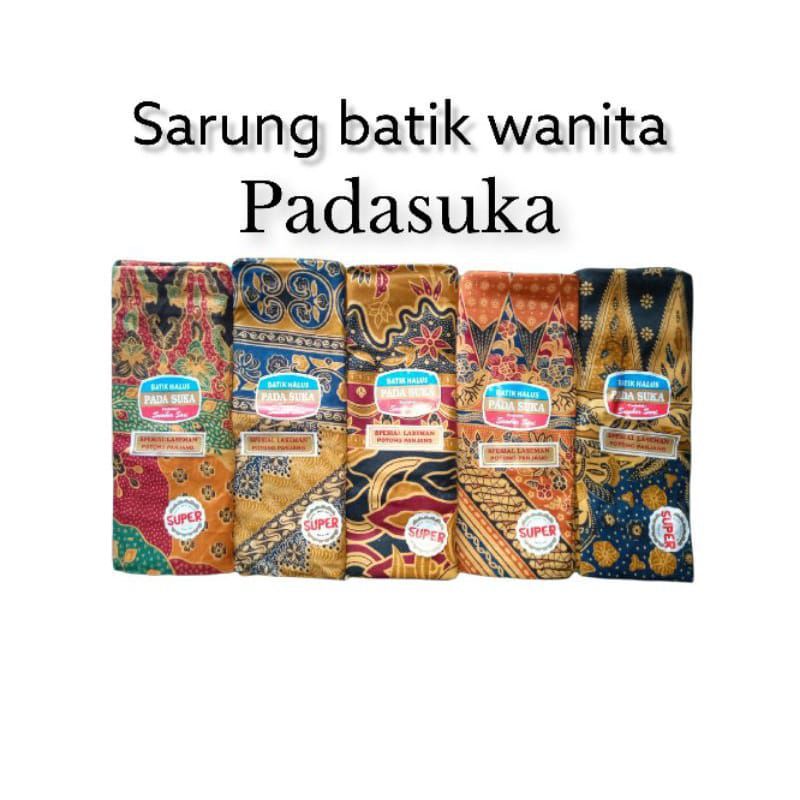 Sarung Batik Wanita Padasuka Kain Sarung Ibu Melahirkan Cap Padasuka