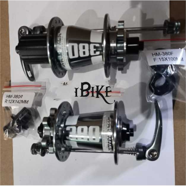 HUB FREEHUB STRUMMER HM380 / MT380 4 IN 1 QR TA15X100 &amp; TA142X12 32H