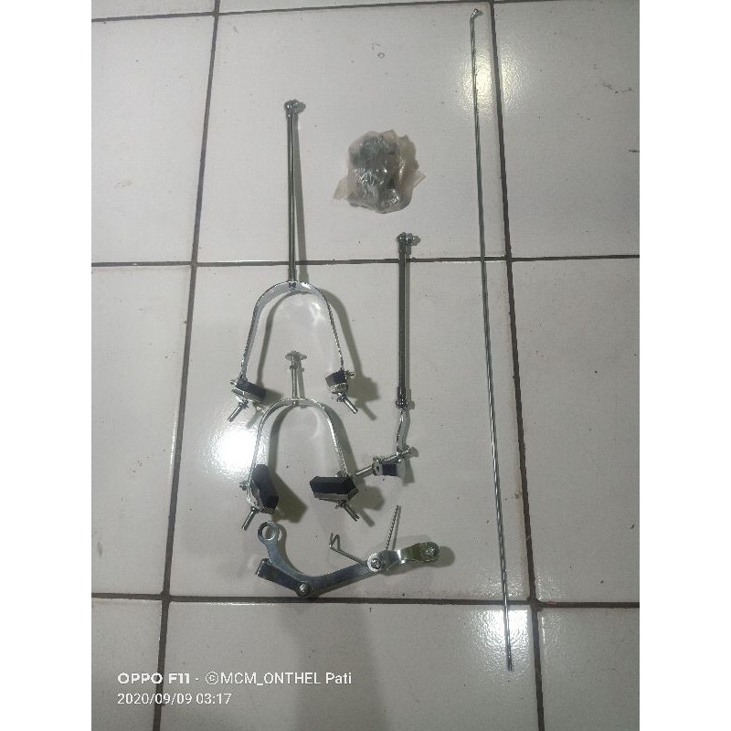 PART REM SET SEPEDA ONTHEL 28 TIPE MODEL CEWEK (PEREMPUAN) - REM SEPEDA ONTHEL MODEL CEWEK ONTA KEBO