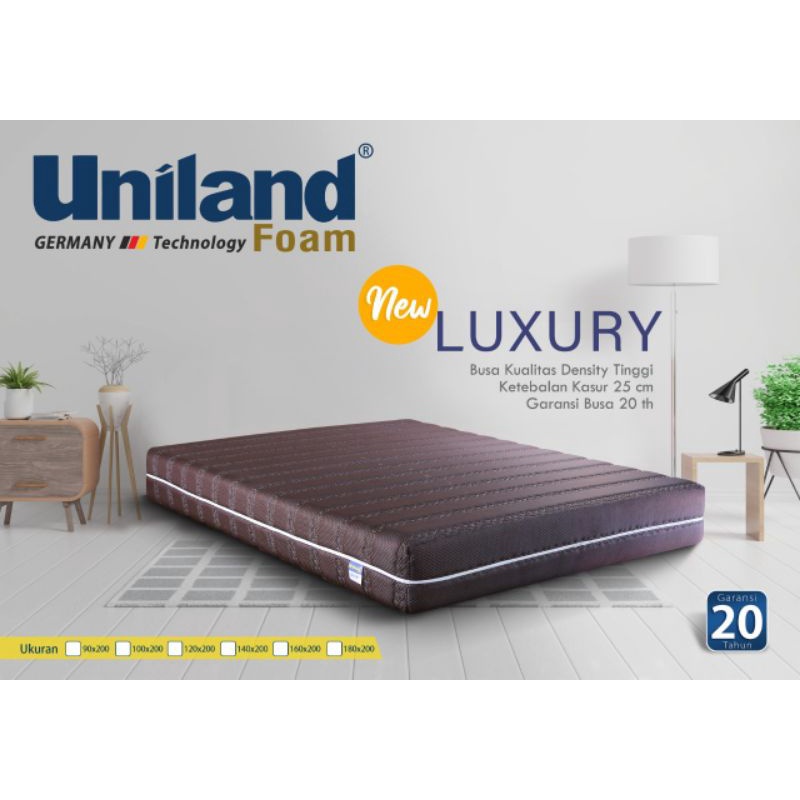 Kasur busa Uniland Luxury Tebal 25 CM / Matras busa Uniland