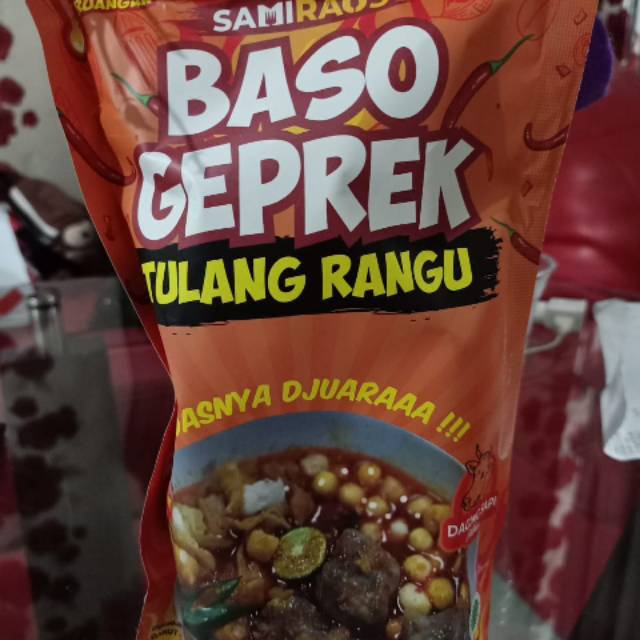 

Baso geprek tulang rangu