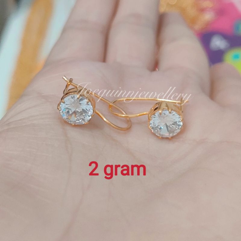 anting Desi 2 gram emas muda