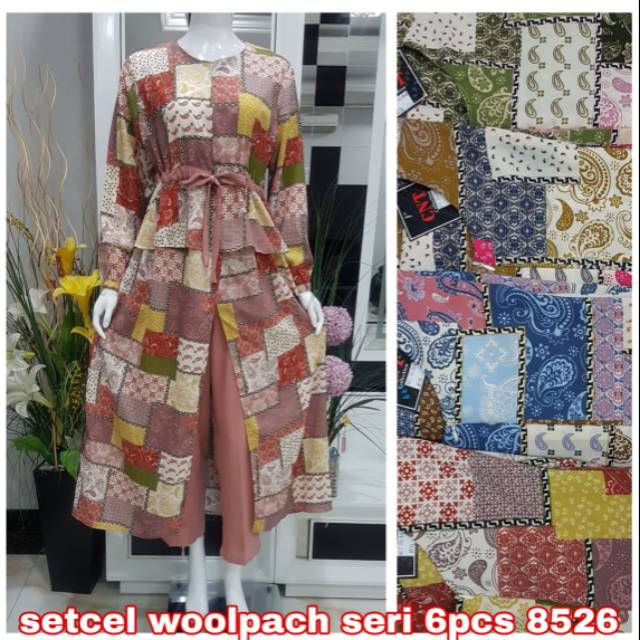 gamis setelan celana