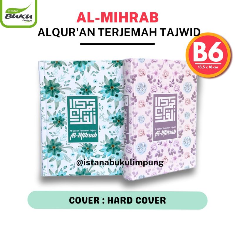 

ALQURAN TERJEMAH DAN TAJWID WARNA KERTAS RAINBOW UKURAN SEDANG/B6 - ALQURAN WANITA