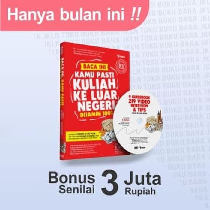 

Bonus Berlimpah Buku + DVD Mega BEST SELLER JKLN + JAMU LPDP MMM1377